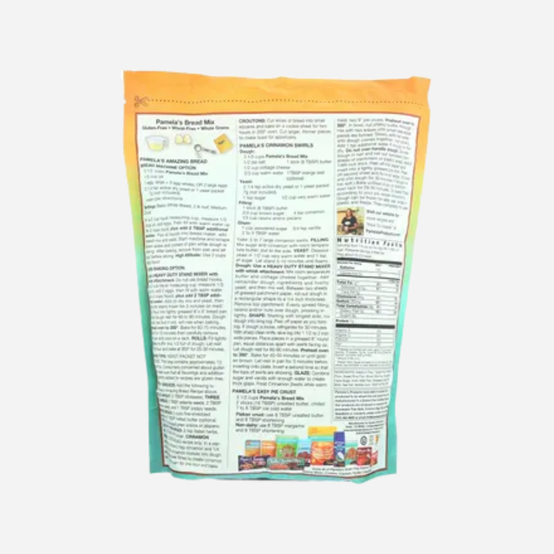 Pamelas Products Bread Mix, 4 Pound -- 3 per case.