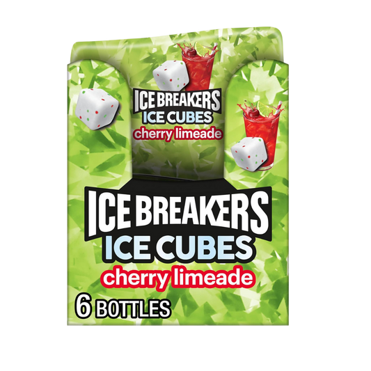 ICE BREAKERS Cherry Limeade Sugar Free Mints Tins, 1.5 oz (8 Count)