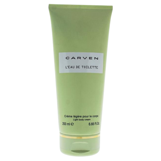 Carven Leau De Toilette Light Body Cream by Carven for Women - 6.66 oz Cream Beauty