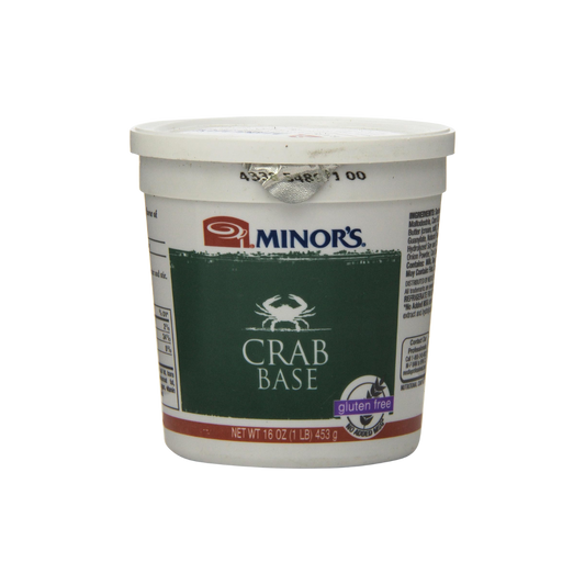 Minor's Crab Base 1 lb. Tub - 6/Case