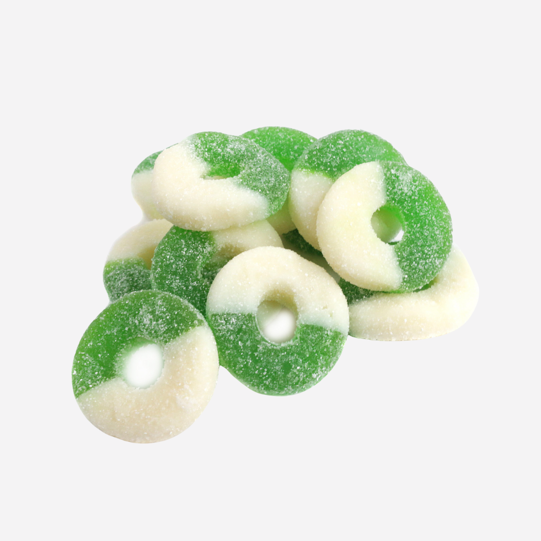 Gummy Apple Rings - 1lb.