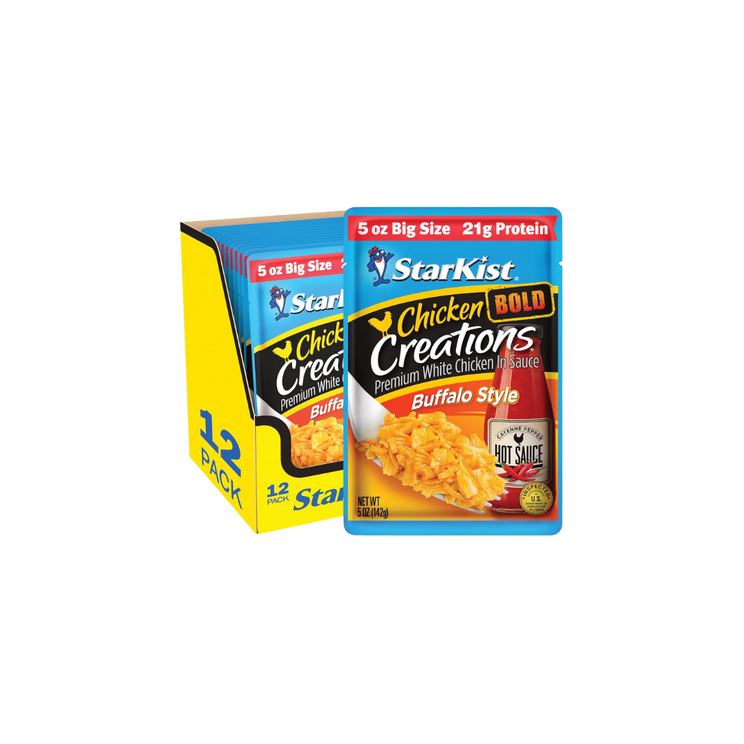 StarKist Chicken Creations "Big Size" BOLD Buffalo, 5 oz Pouch