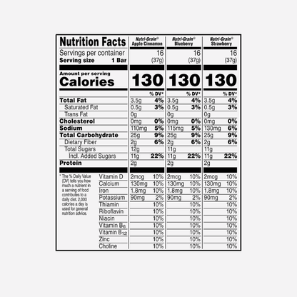 Nutri-Grain Bars, 48 ct.