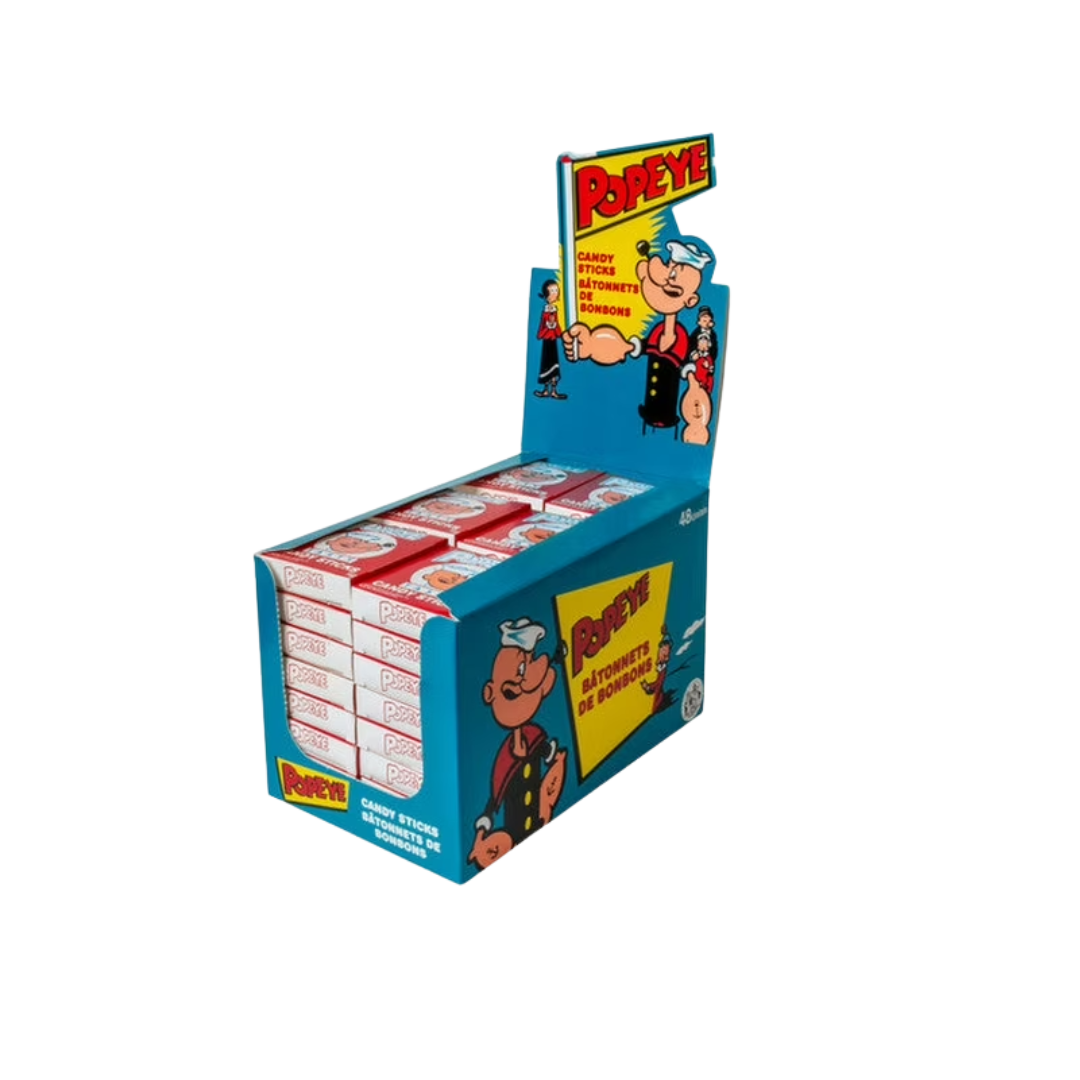Popeye Candy Sticks, 48 Count