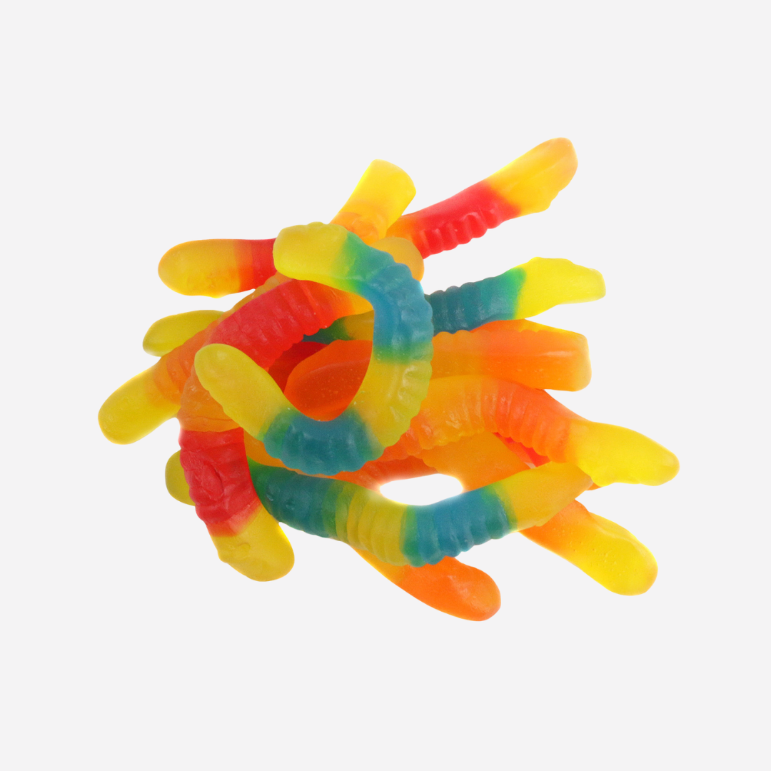 Sugar Free Gummy Worms - 1lb.