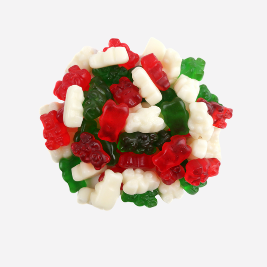 Christmas Gummy Bears - 1lb.