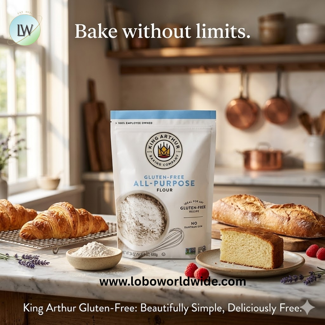 King Arthur Baking Company, Gluten Free All-Purpose Flour, 24 oz (680 g)