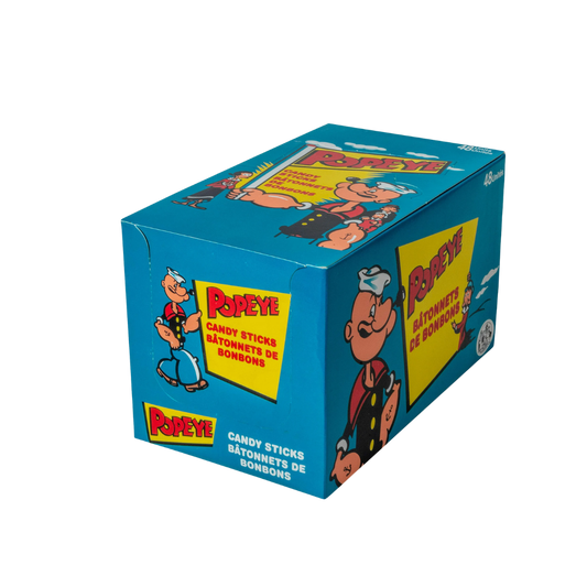 Popeye Candy Sticks, 48 Count