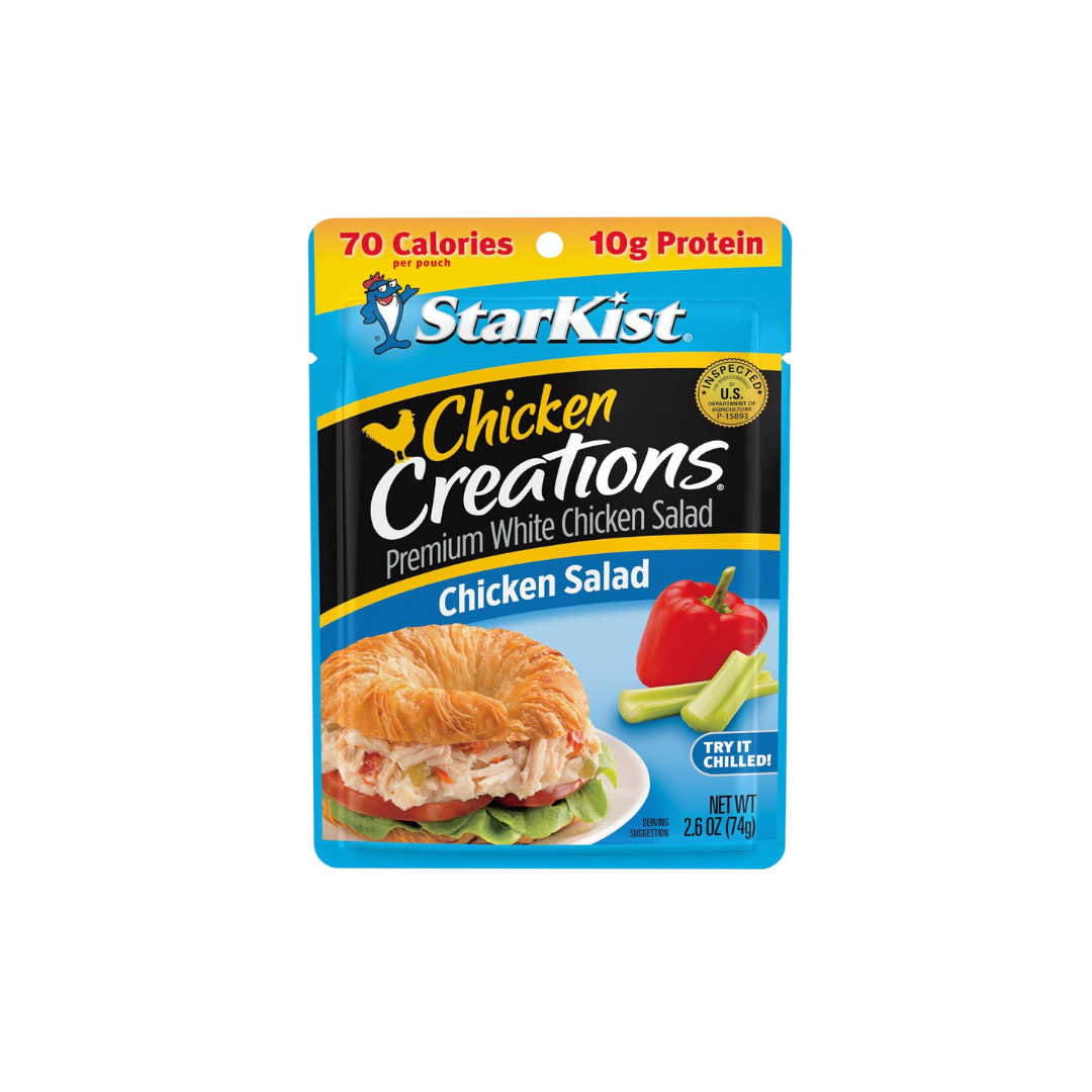 StarKist Chicken Creations, Chicken Salad, Single Serve Pouch, 2.6 oz