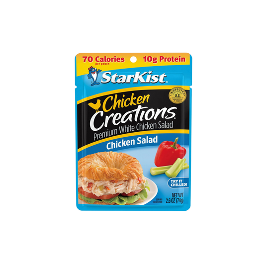 StarKist Chicken Creations, Chicken Salad, Single Serve Pouch, 2.6 oz