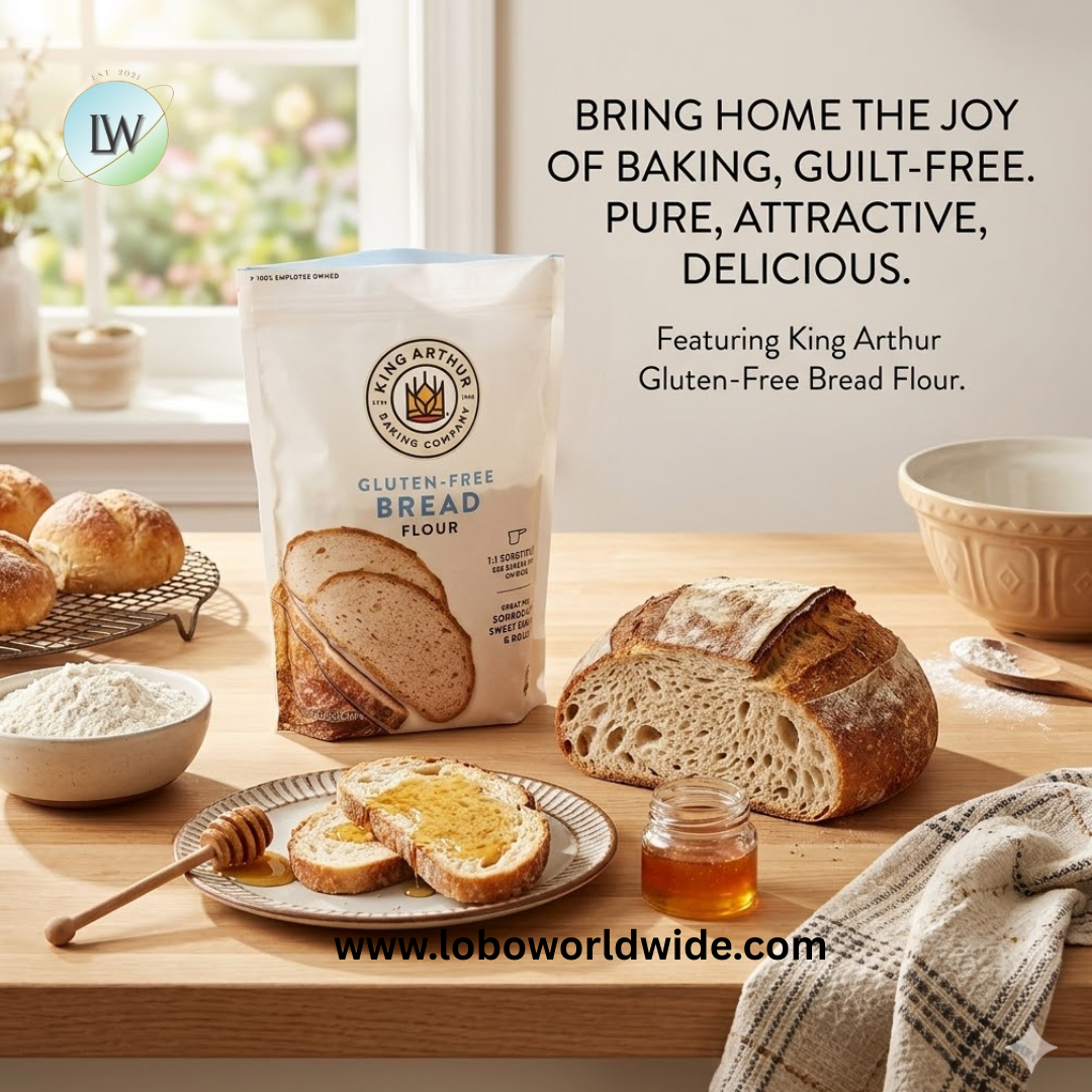 King Arthur Baking Company, Gluten Free Bread Flour, 2 lbs (907 g)