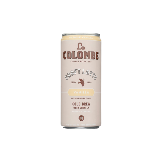 La Colombe Vanilla Draft Latte with Oatmilk, 11 Fl. Oz., Single Can