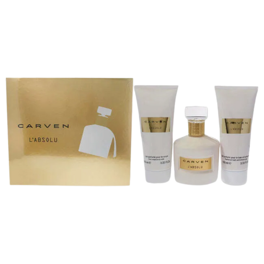 Carven LAbsolu by Carven for Women - 3 Pc Gift Set Gift Set
