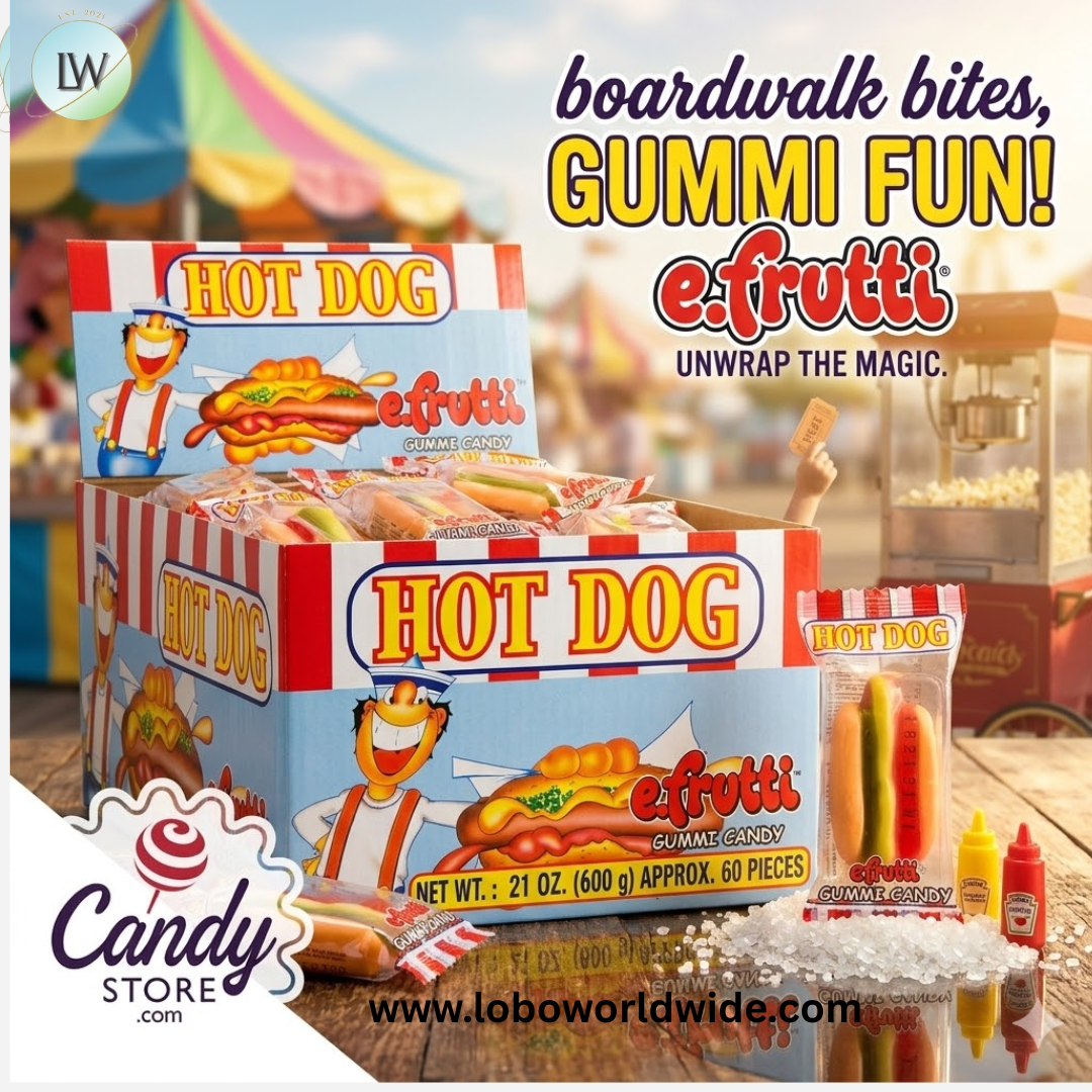 Gummi Hot Dogs - 60ct