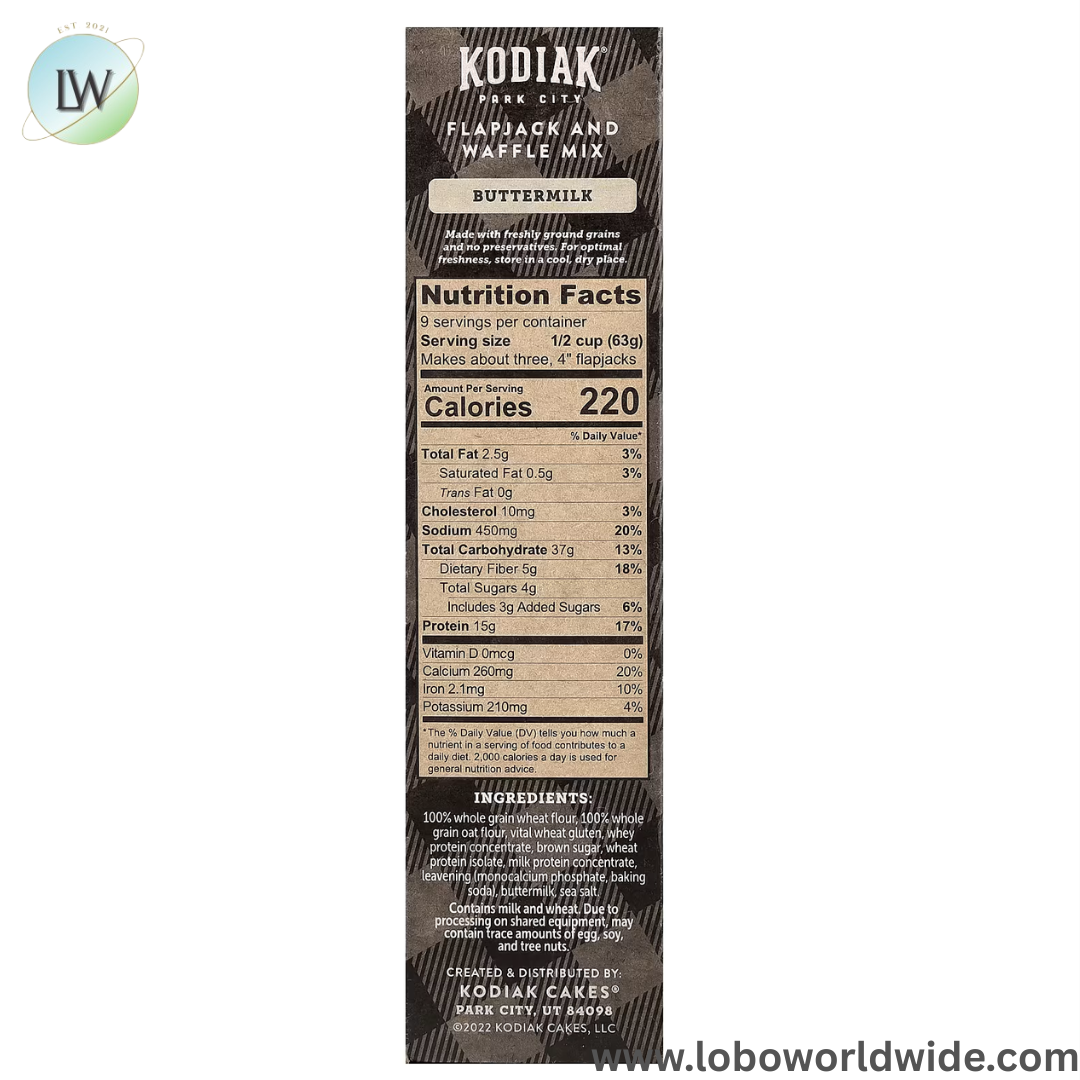 Kodiak Cakes, Power Cakes®, Flapjack & Waffle Mix, 20 oz (567 g)