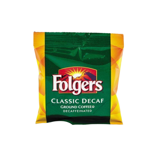 Folgers Classic Decaf Coffee Packet 1.5 oz. - 42/Case