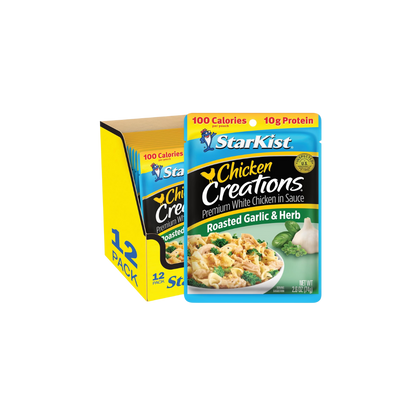 StarKist Chicken Creations, Roasted Garlic & Herb - 2.6 oz Pouch