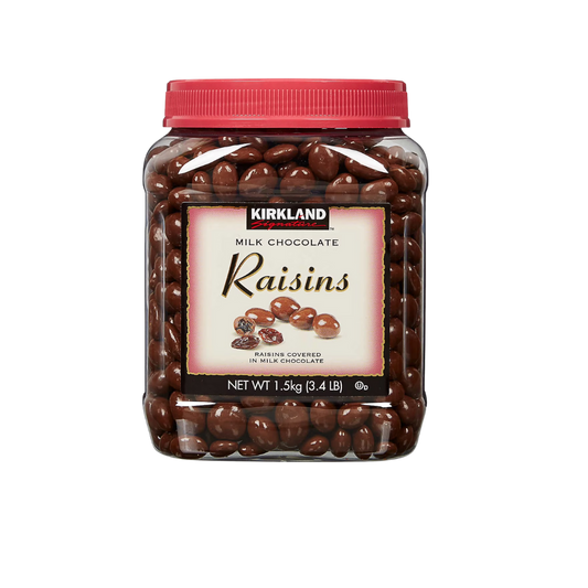 Kirkland Signature Milk Chocolate, Raisins 1.5 kilogram