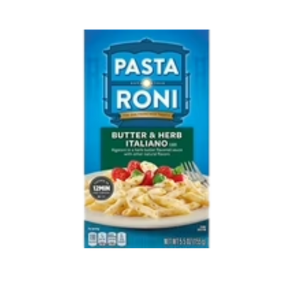 Pasta Roni Butter & Herb Italiano Rigatoni Mix (Pack of 12 Boxes)