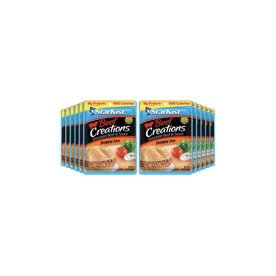 StarKist Beef Creations Sloppy Joe, 2.6 oz Pouch