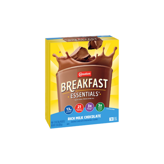 Carnation Breakfast Essentials Powder , 22 Count Box of Packets