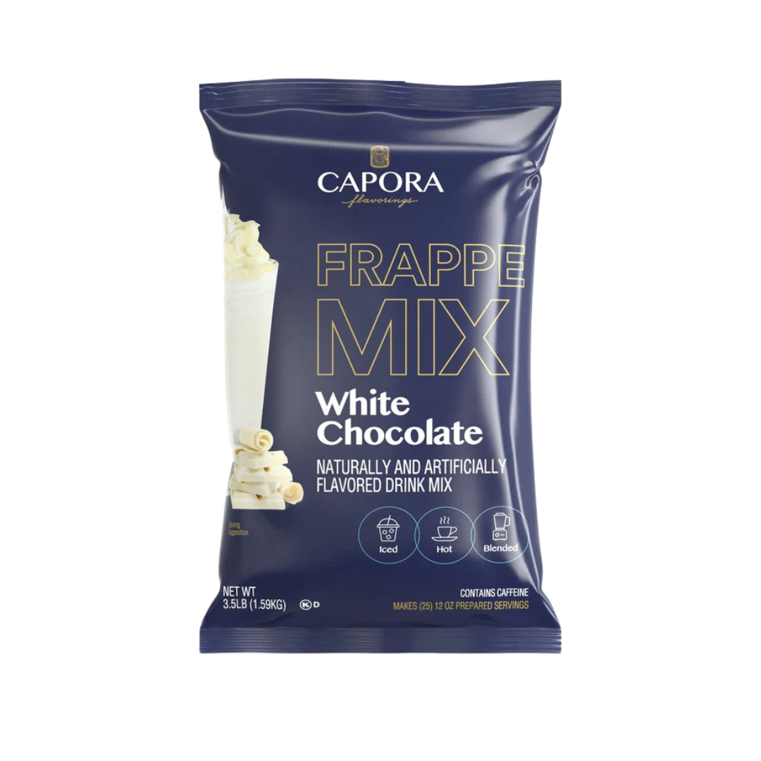 Capora White Chocolate Frappe Mix 3.5 lb.