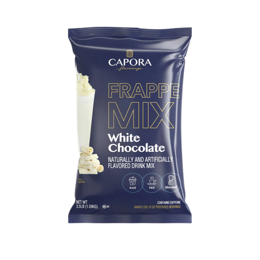Capora White Chocolate Frappe Mix 3.5 lb.