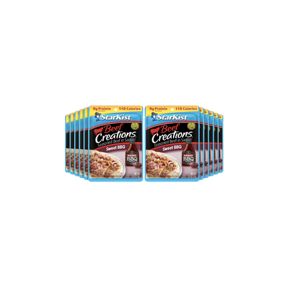 StarKist Beef Creations Sweet BBQ, 2.6 oz Pouch