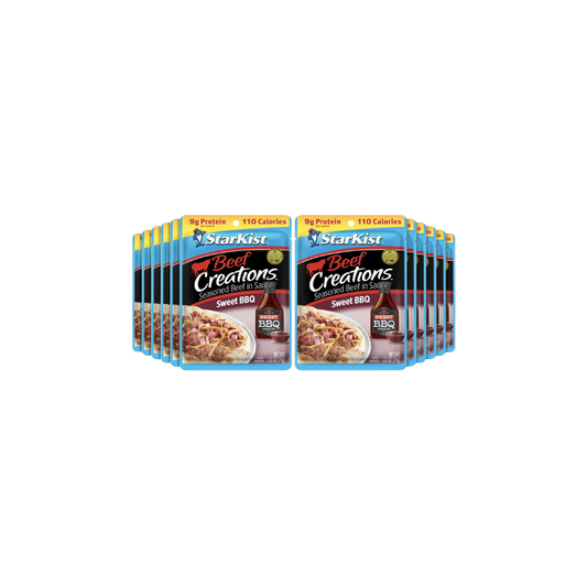 StarKist Beef Creations Sweet BBQ, 2.6 oz Pouch