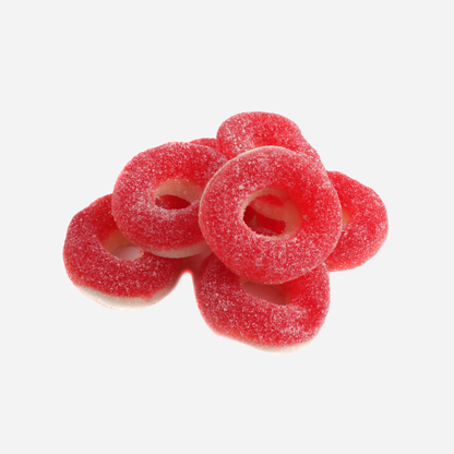 Bulk Cherry Gummy Rings - 1lb.