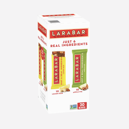 Larabar Fruit & Nut Bar, Apple Pie and Lemon Bar, 20 pk.