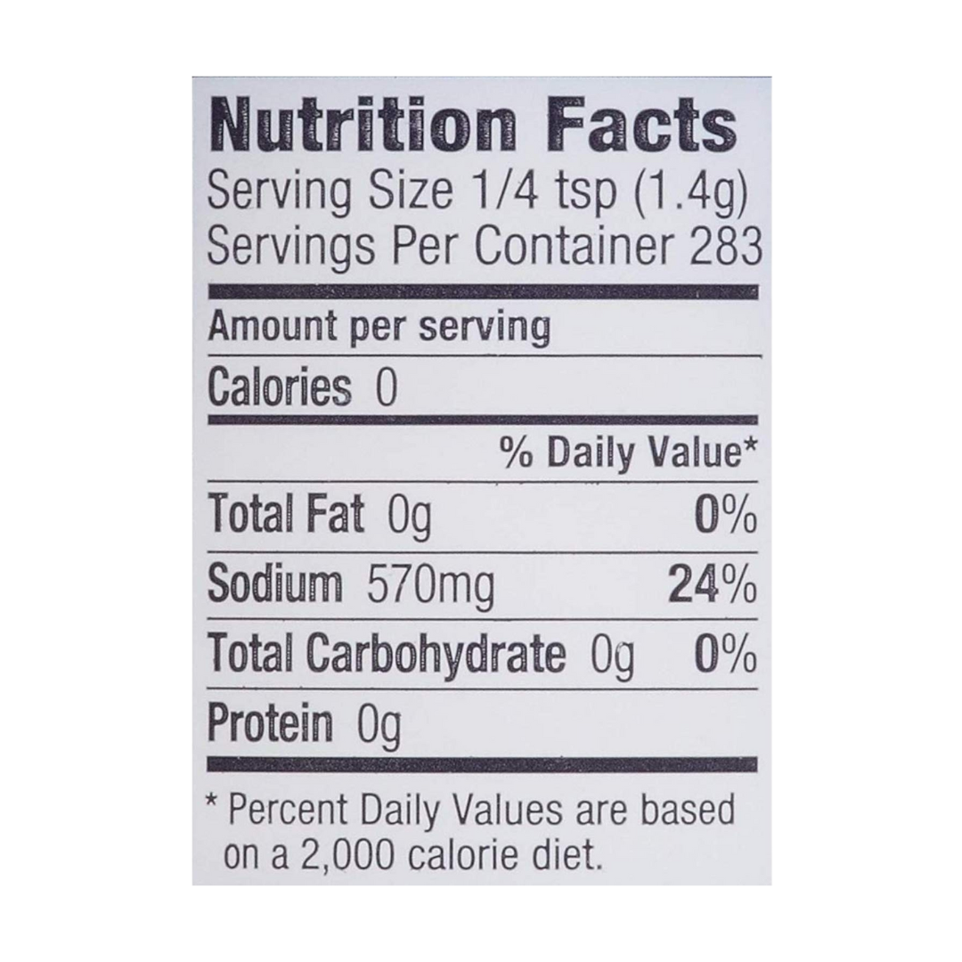 Morton Extra Coarse Sea Salt Grinder Refill 9 oz. - 6/Case