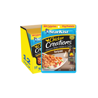 StarKist Chicken Creations Teriyaki - 2.6 oz Pouch (Pack of 12)