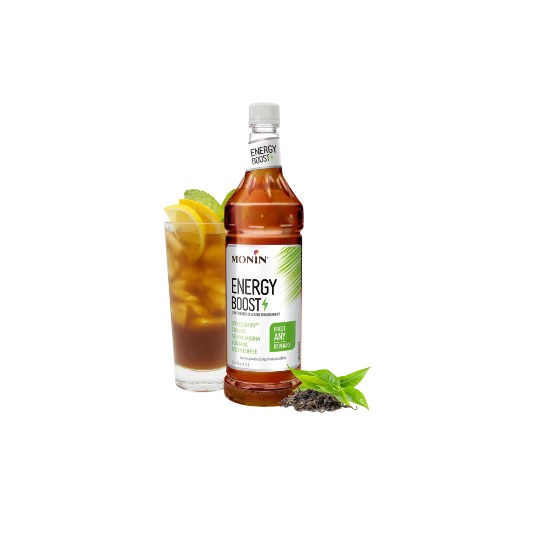 Monin Energy Boost Beverage Enhancement 1 Liter