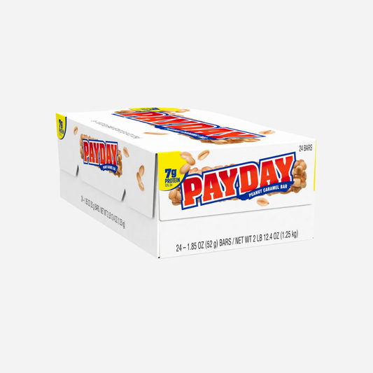 Payday Peanut Caramel Bar, 1.85 oz, 24-count