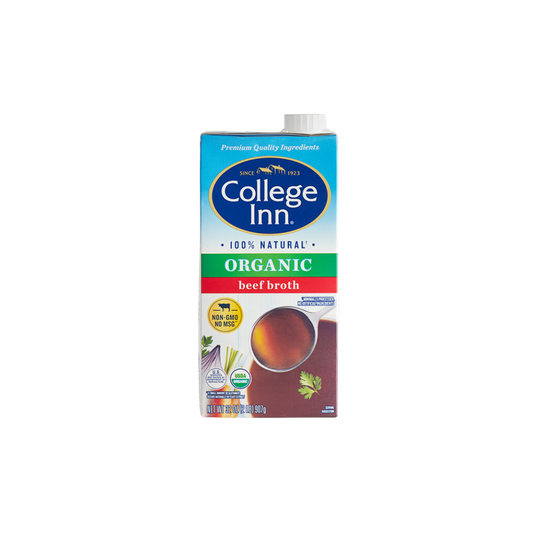College Inn 32 oz. Organic Beef Broth - 12/Case