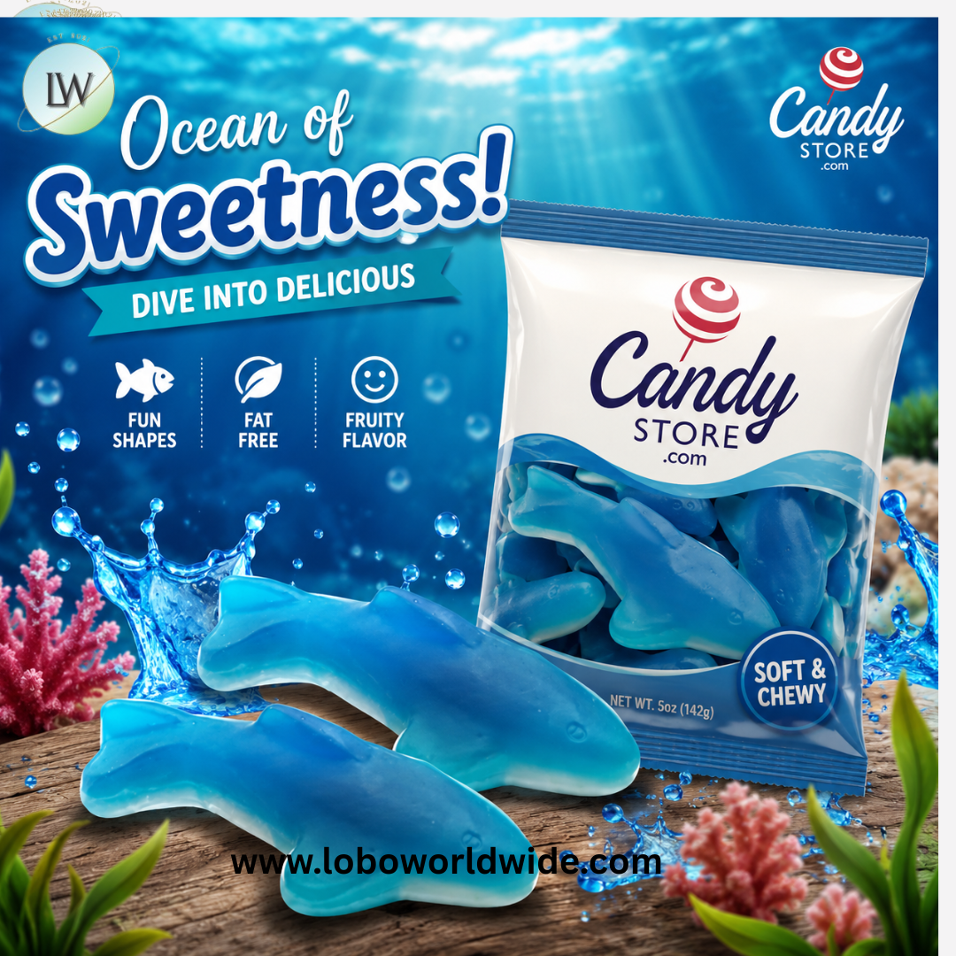 Gummi Killer Sharks - 6.6lb