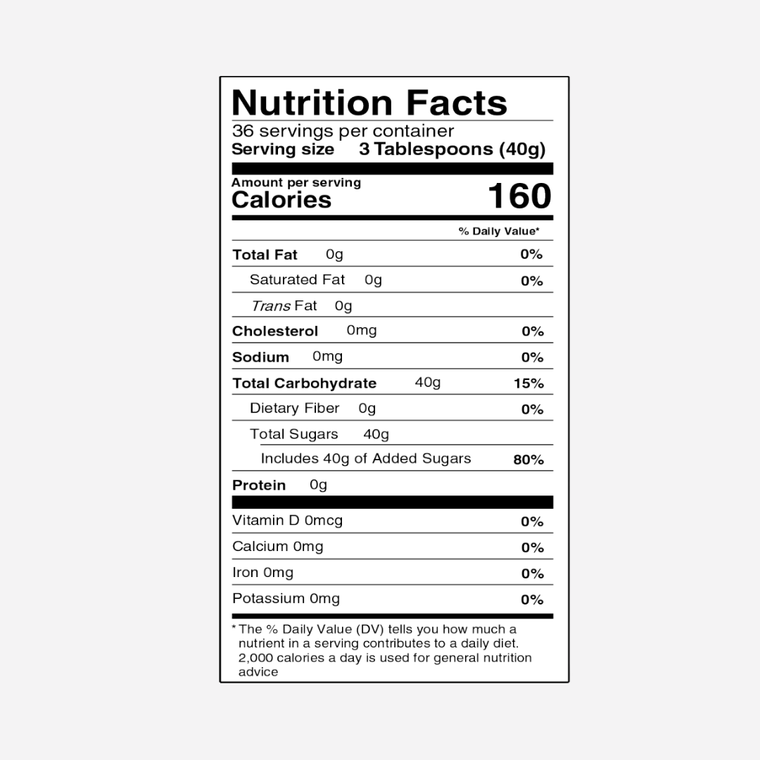 Great Western 1/2 Gallon Carton Pina Colada Cotton Candy Floss Sugar