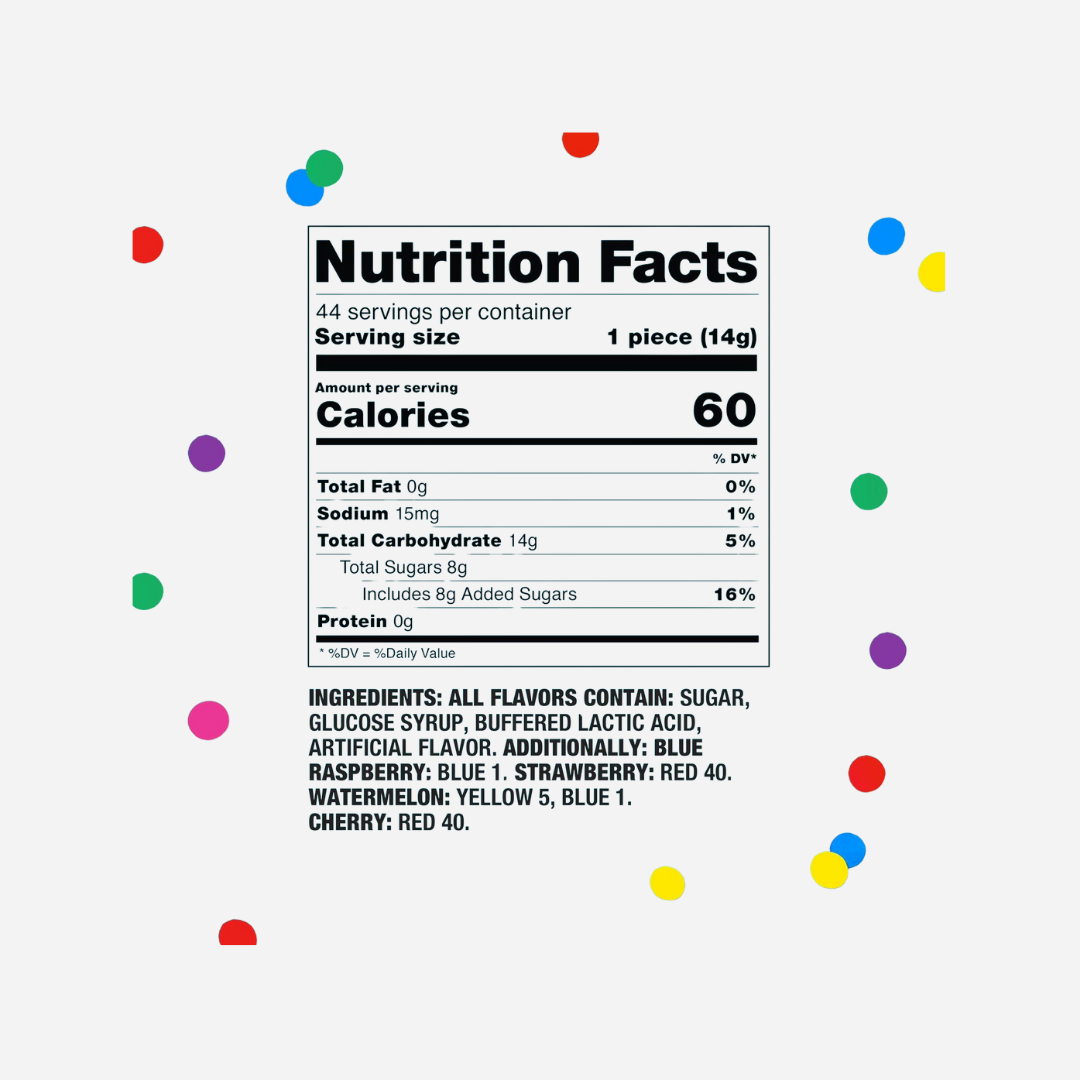 Ring Pop Variety Pack, 0.5 oz., 44 pk.