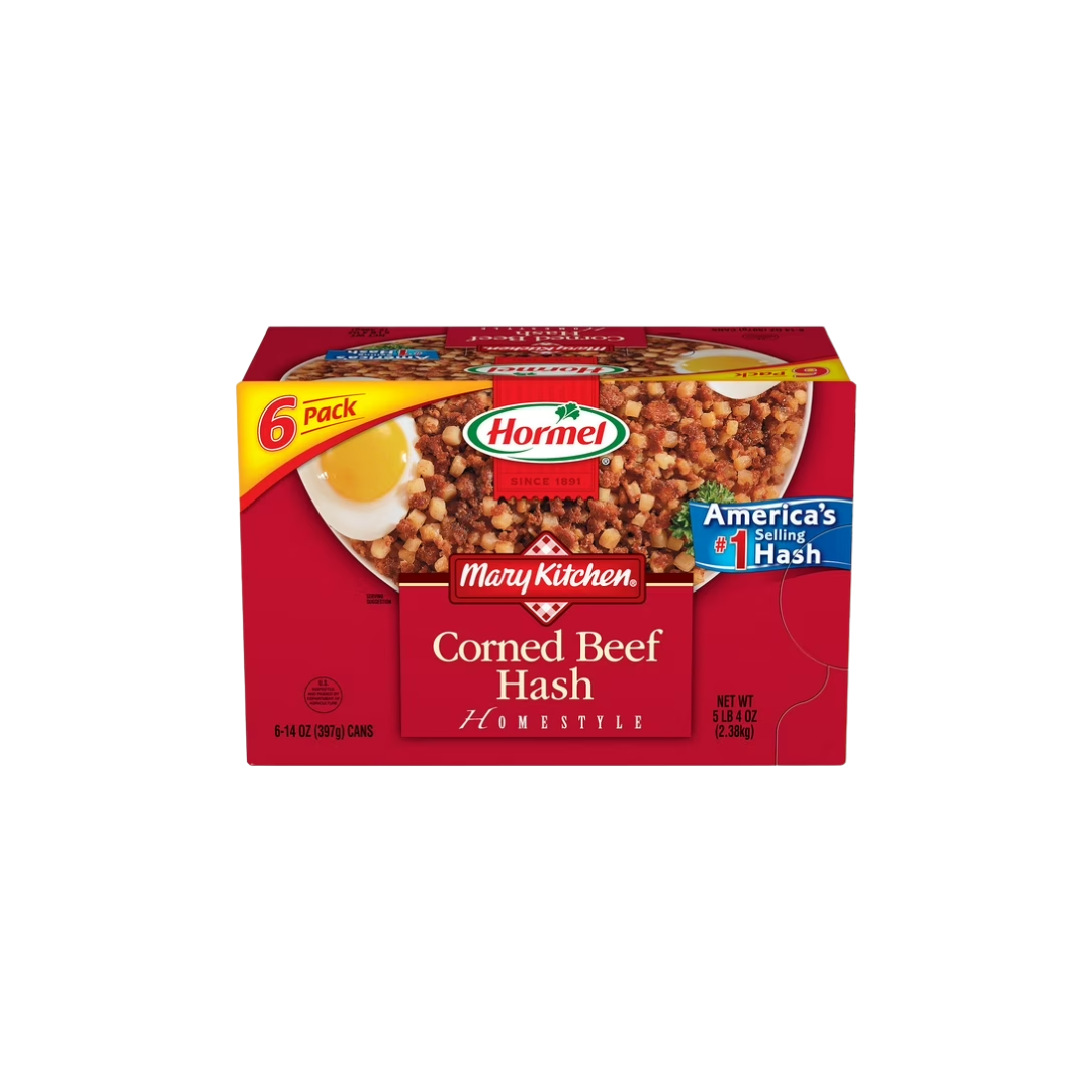 Hormel Mary's Kitchen Corned Beef Hash, 6 pk./14 oz.