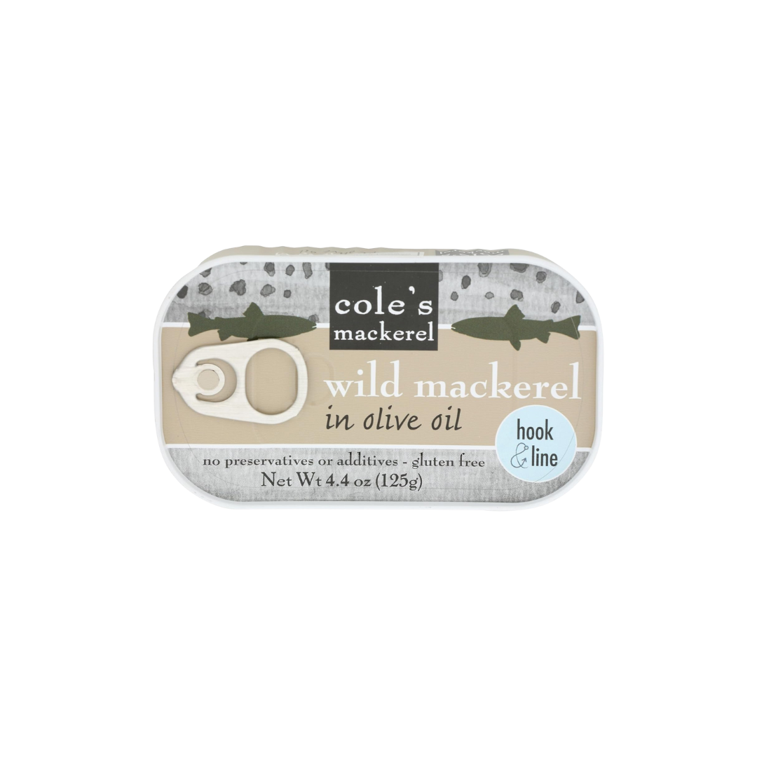 COLES MACKEREL OLIVE OIL 4.4 oz