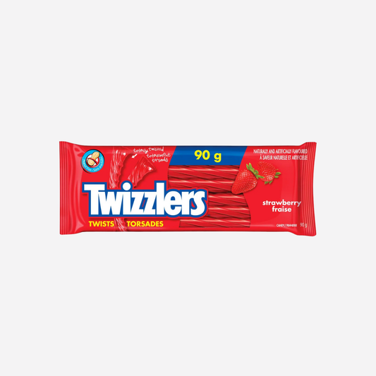 Twizzlers Twists Strawberry Candy 24 × 90 g