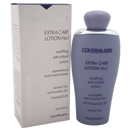 Covermark Extra Care Lotion No1 Soothing Anti-Irritant Action - Dry Normal Sensitive Skin by Covermark for Women - 6.76 oz Lotion Body Lotion