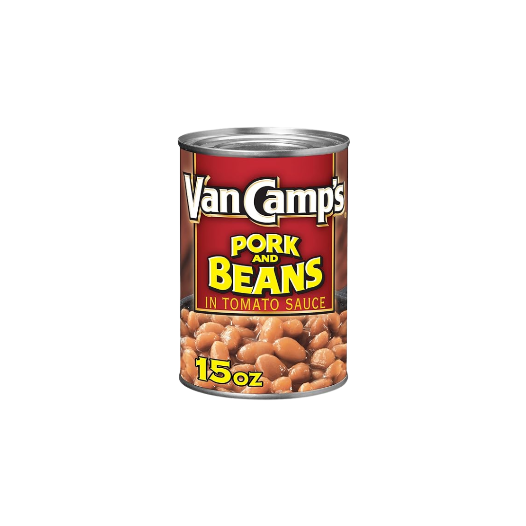 Van Camp's Pork and Beans, Canned Beans, 15 oz
