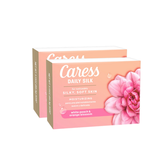 Daily Silk Beauty Bar by Caress for Unisex (Pack of 2)