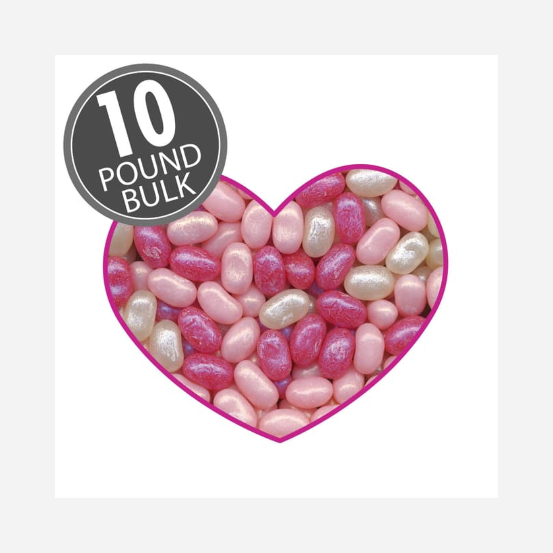 Jewel Collection Valentine Mix Jelly Beans Mix - 10 lb Bulk Case