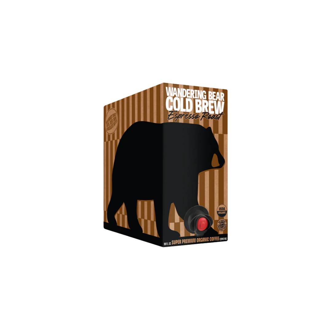 Wandering Bear Cold Brew Coffee 96 fl oz (Espresso Roast)
