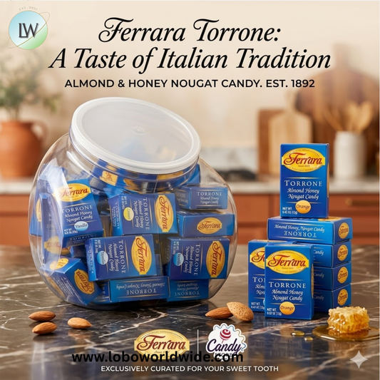 Ferrara Torrone Nougat Display Assortment - 36ct