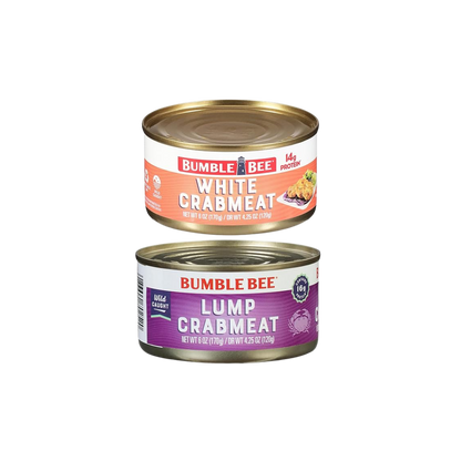 Bumble Bee Crab Meat Bundle (2 Total Cans)  - 1 6 oz