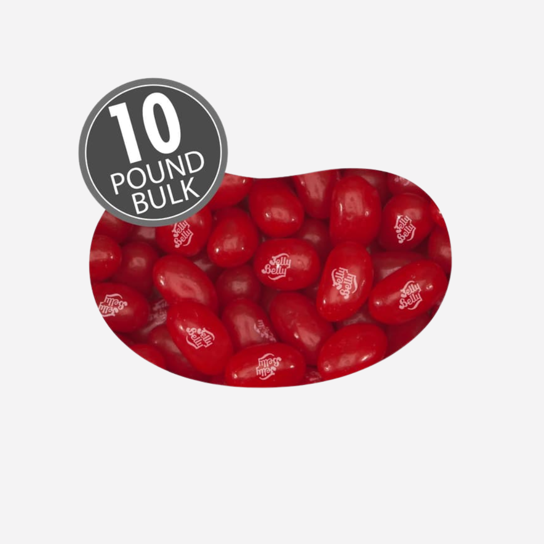 Sour Cherry Jelly Beans - 10 lbs bulk